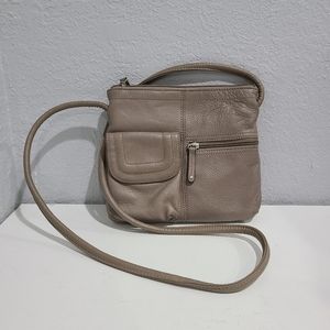 TIGNANELLO Gray Crossbody Bag